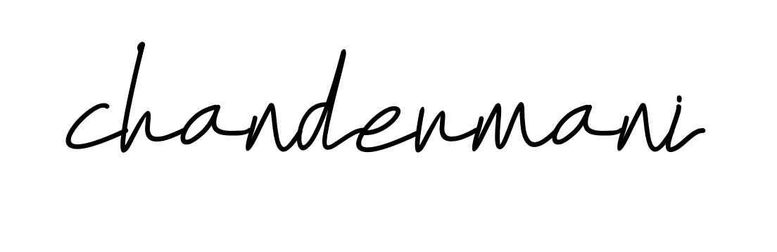 Handwritten Signature for Chandermani - Style 155 Online