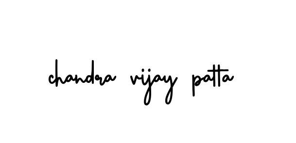 Chandra-vijay-patta signature
