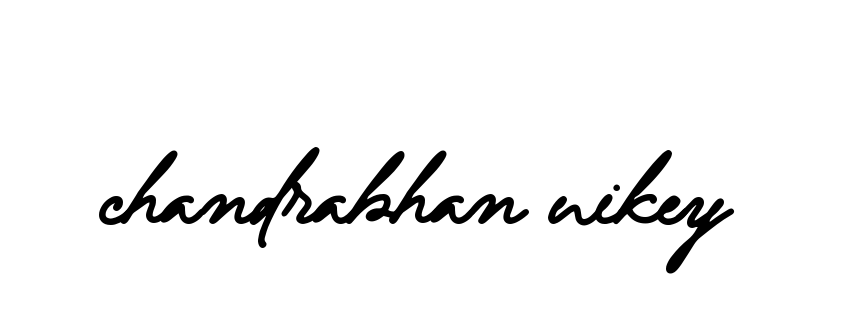 Handwritten Signature for Chandrabhan-uikey- - Style 137 Online