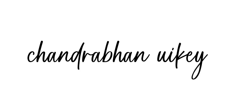 Handwritten Signature for Chandrabhan-uikey- - Style 142 Online