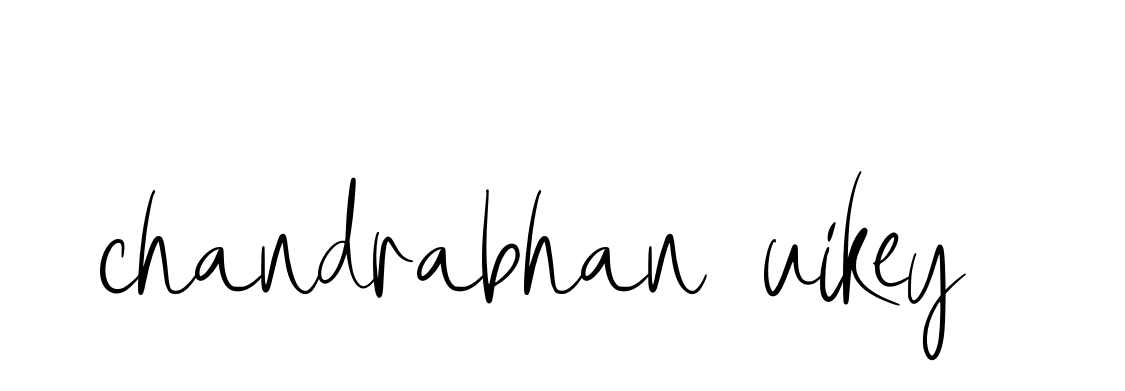 Handwritten Signature for Chandrabhan-uikey- - Style 146 Online