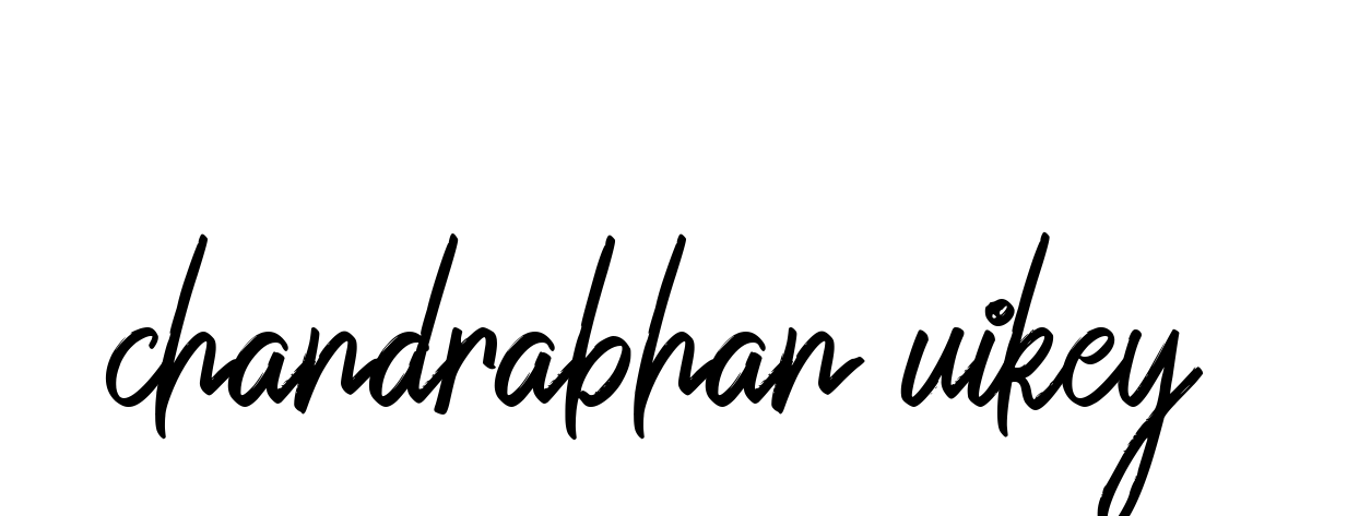Handwritten Signature for Chandrabhan-uikey- - Style 149 Online