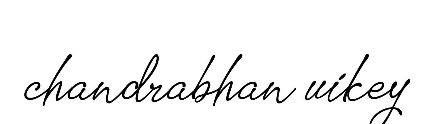 Handwritten Signature for Chandrabhan-uikey- - Style 151 Online