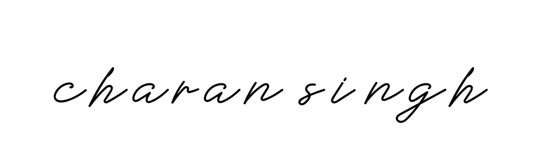 Handwritten Signature for Charan-singh - Style 152 Online