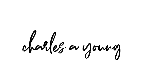 Handwritten Signature for Charles-a-young - Style 141 Online
