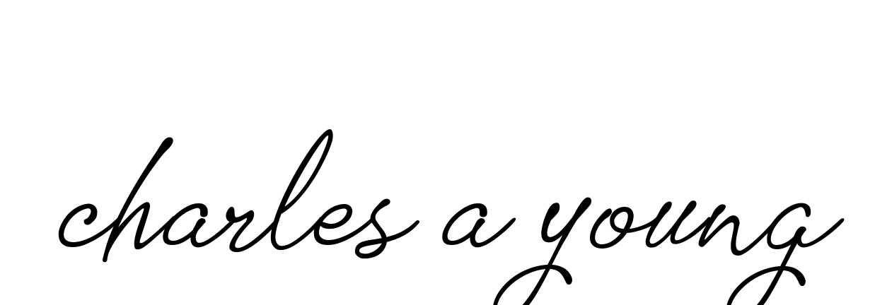 Handwritten Signature for Charles-a-young - Style 151 Online