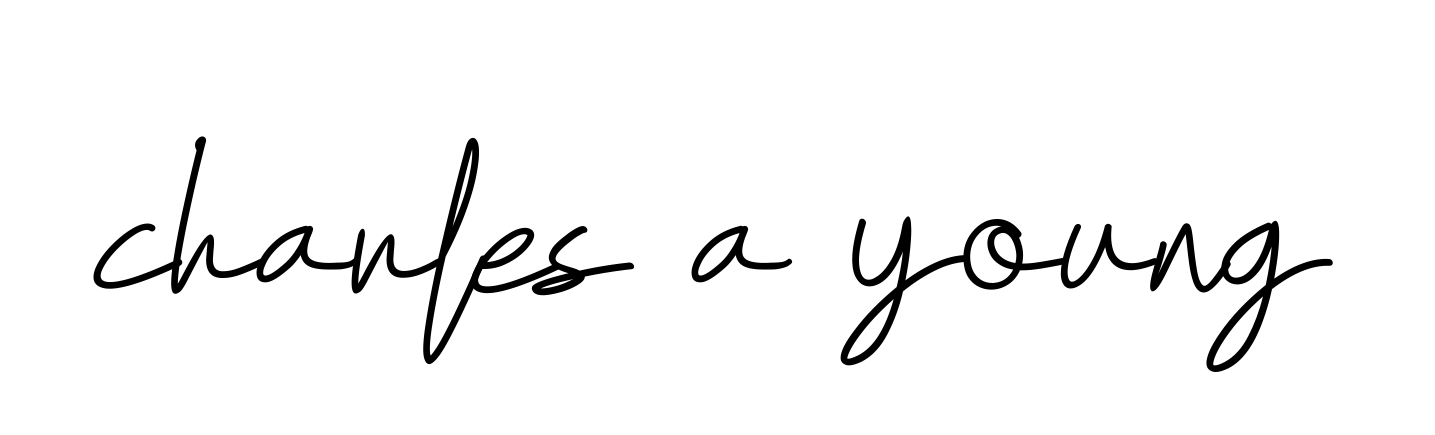 Handwritten Signature for Charles-a-young - Style 155 Online