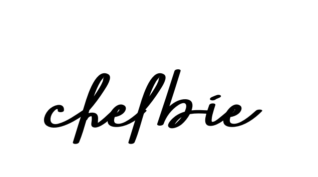 Chelbie signature