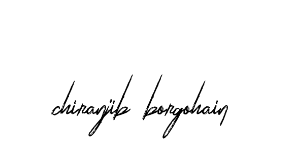 Handwritten Signature for Chiranjib-borgohain- - Style 133 Online