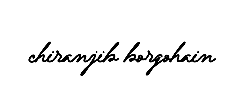 Handwritten Signature for Chiranjib-borgohain- - Style 137 Online