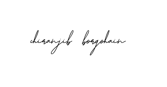 Handwritten Signature for Chiranjib-borgohain- - Style 139 Online