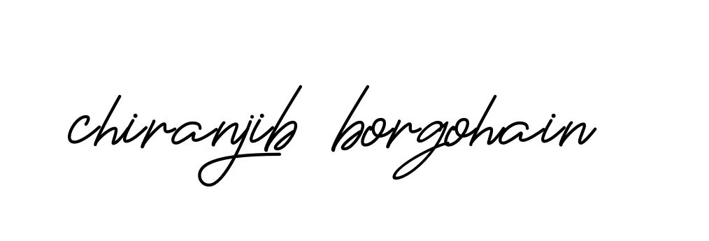 Handwritten Signature for Chiranjib-borgohain- - Style 150 Online