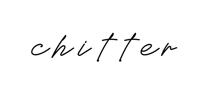 Handwritten Signature for Chitter - Style 152 Online