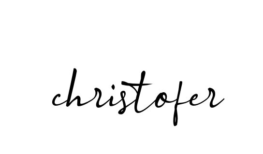 Christofer signature