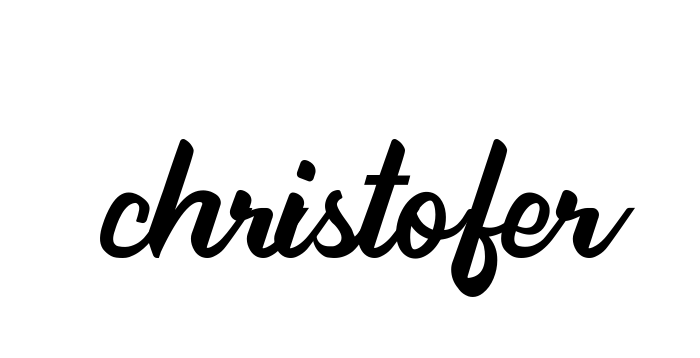 Christofer signature