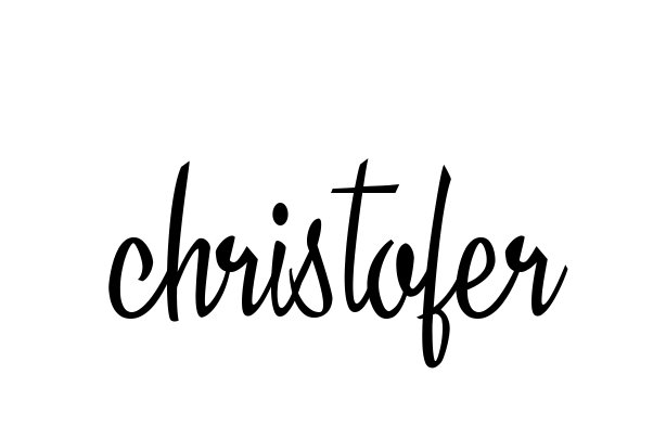 Christofer signature