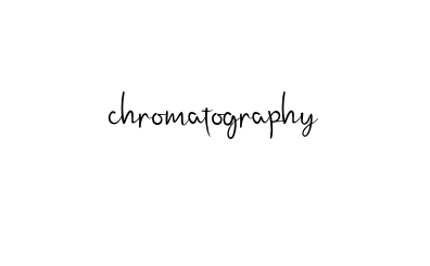 Chromatography signature