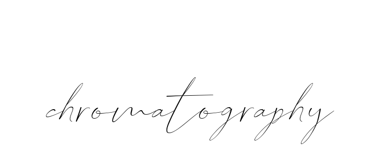 Chromatography signature