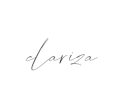 Clariza signature