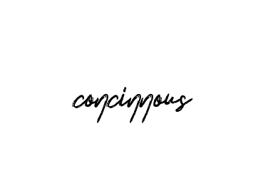 Handwritten Signature for Concinnous - Style 133 Online