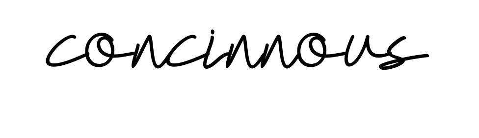 Handwritten Signature for Concinnous - Style 155 Online
