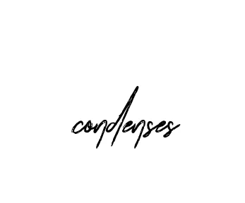 Handwritten Signature for Condenses - Style 133 Online