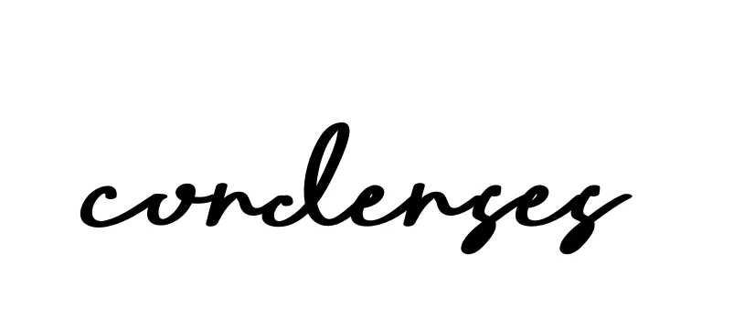 Handwritten Signature for Condenses - Style 135 Online