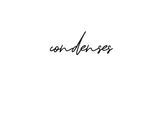 Handwritten Signature for Condenses - Style 139 Online