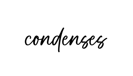 Handwritten Signature for Condenses - Style 142 Online