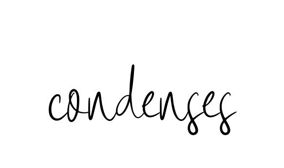Handwritten Signature for Condenses - Style 146 Online