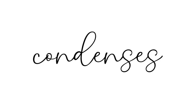 Handwritten Signature for Condenses - Style 147 Online