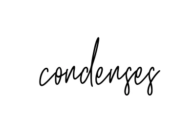 Handwritten Signature for Condenses - Style 154 Online