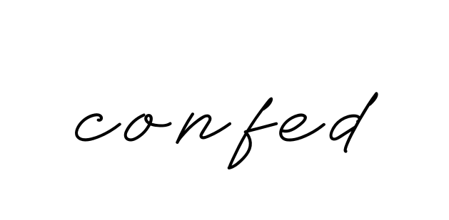 Handwritten Signature for Confed - Style 152 Online