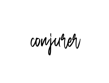 Handwritten Signature for Conjurer - Style 143 Online