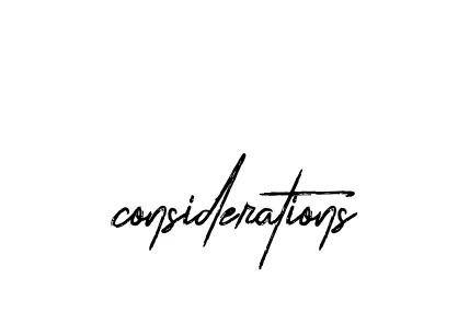 Handwritten Signature for Considerations - Style 133 Online