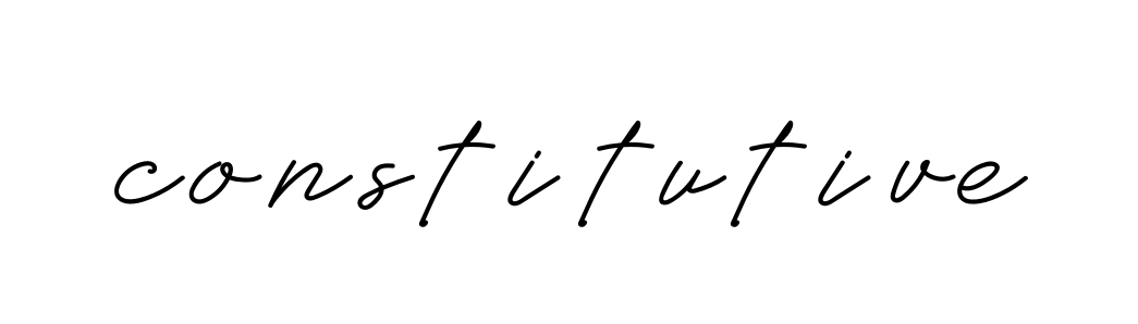 Constitutive signature