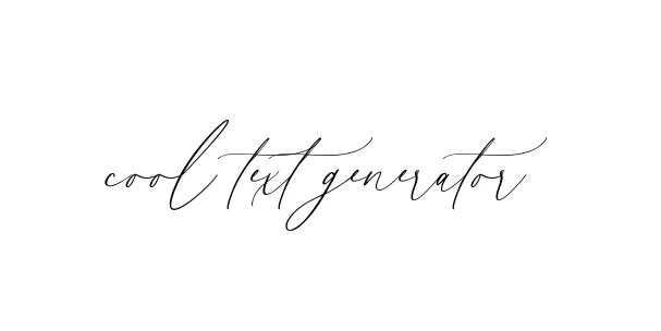 Handwritten Signature for Cool-text-generator - Style 134 Online