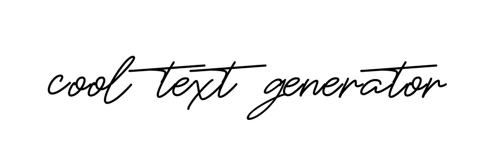 Handwritten Signature for Cool-text-generator - Style 150 Online