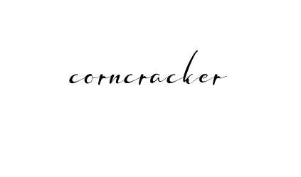 Handwritten Signature for Corncracker - Style 132 Online