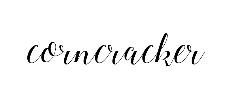 Handwritten Signature for Corncracker - Style 144 Online