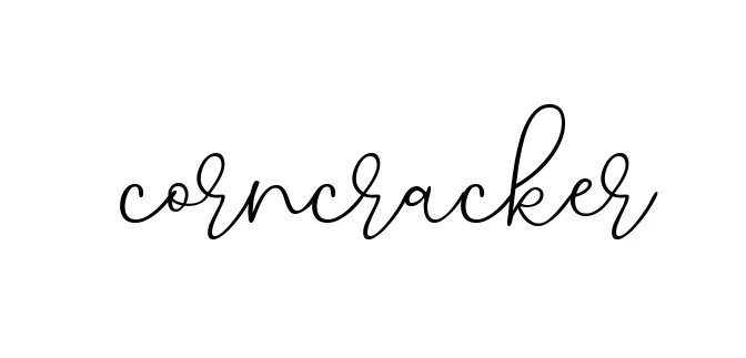Handwritten Signature for Corncracker - Style 147 Online