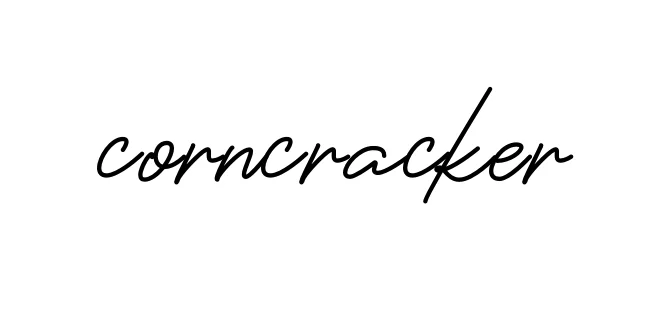 Handwritten Signature for Corncracker - Style 150 Online