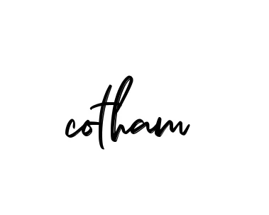 Handwritten Signature for Cotham - Style 141 Online