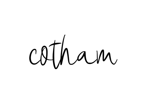 Handwritten Signature for Cotham - Style 146 Online