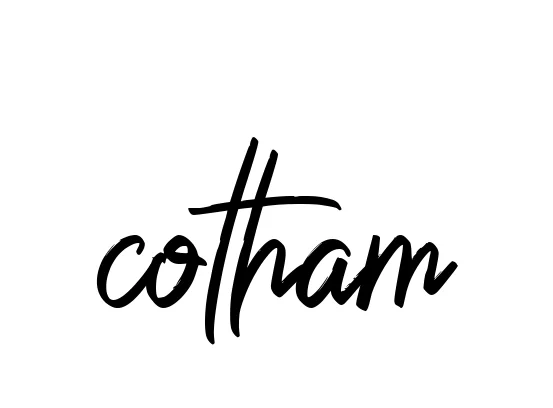 Handwritten Signature for Cotham - Style 149 Online