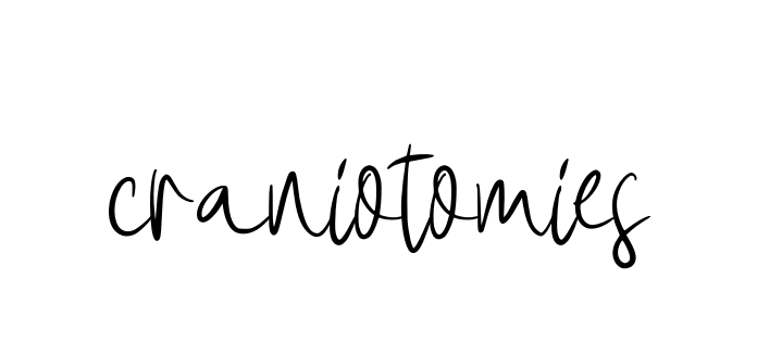 Craniotomies signature