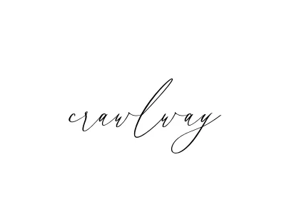 Handwritten Signature for Crawlway - Style 134 Online
