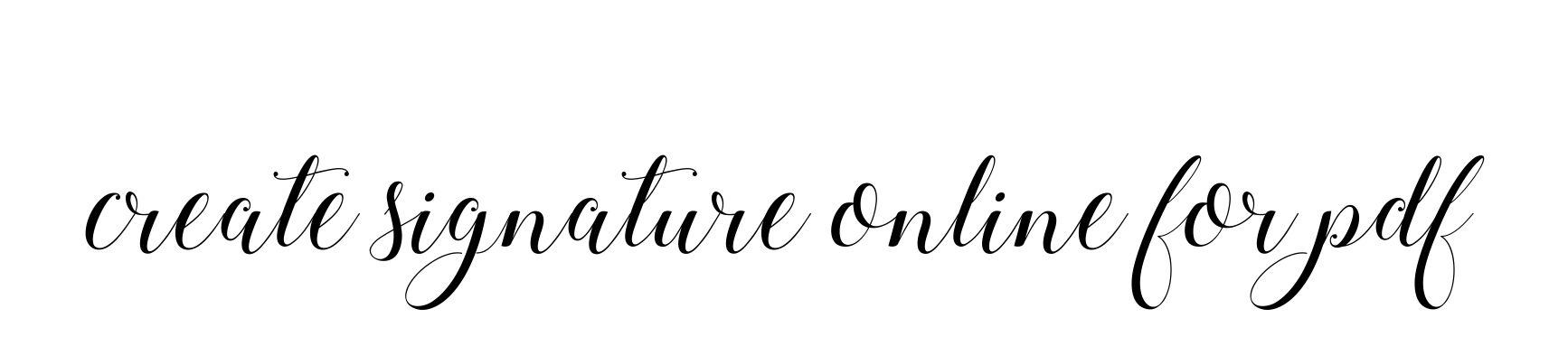 Handwritten Signature for Create-signature-online-for-pdf - Style 144 Online