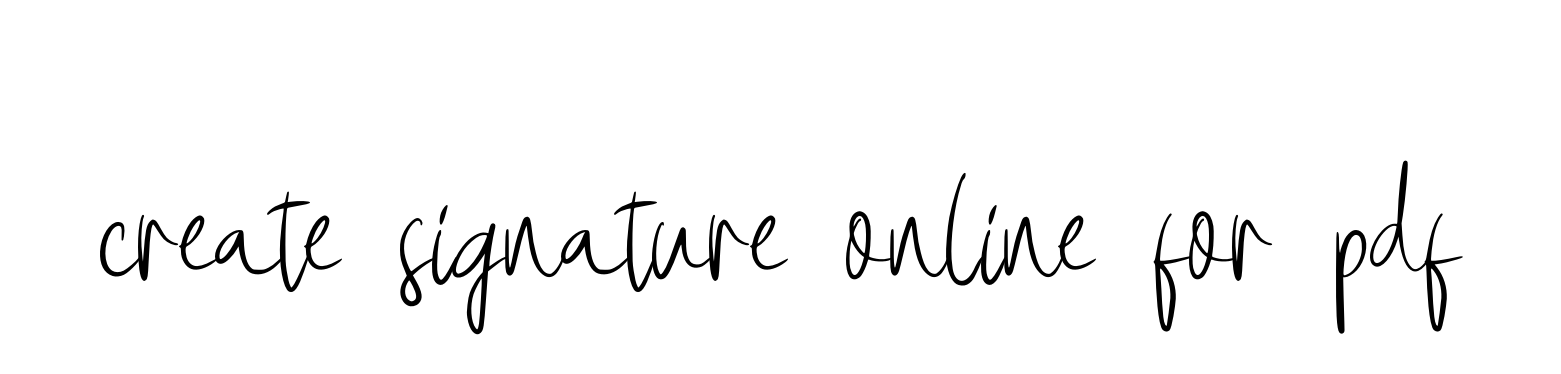 Handwritten Signature for Create-signature-online-for-pdf - Style 146 Online