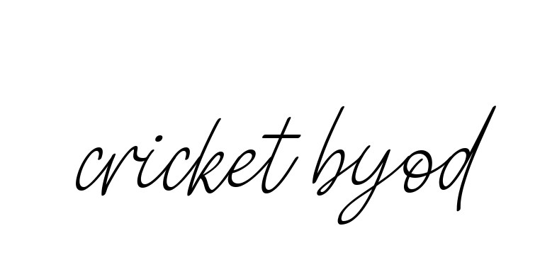 Cricket-byod signature